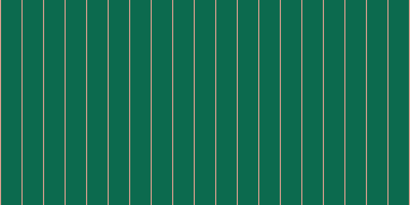 #0c6a4e, #eba393 vertical lines, two pixels wide, forty pixels apart