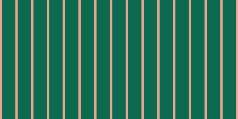 #0c6a4e, #eba393 vertical lines, eight pixels wide, forty-five pixels apart