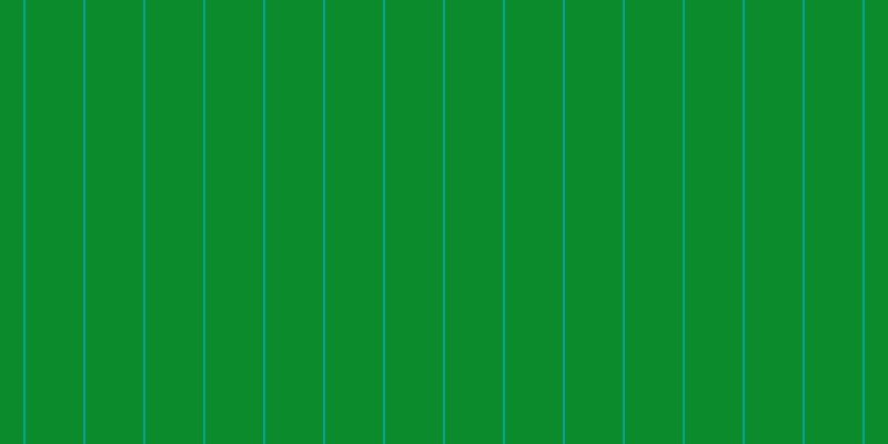 #0c8b2d, #04a393 vertical lines, two pixels wide, fifty-two pixels apart