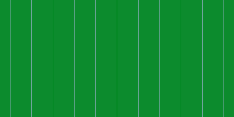 #0c8b2d, #67a393 vertical lines, two pixels wide, seventy-one pixels apart