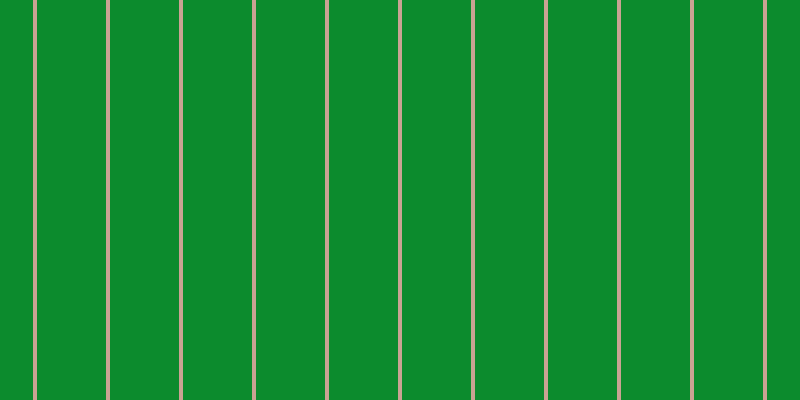 #0c8b2d, #caa393 vertical lines, four pixels wide, sixty-nine pixels apart
