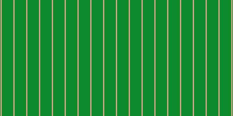 #0c8b2d, #eba393 vertical lines, four pixels wide, forty pixels apart