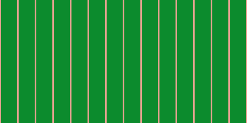 #0c8b2d, #eba393 vertical lines, five pixels wide, fifty-two pixels apart