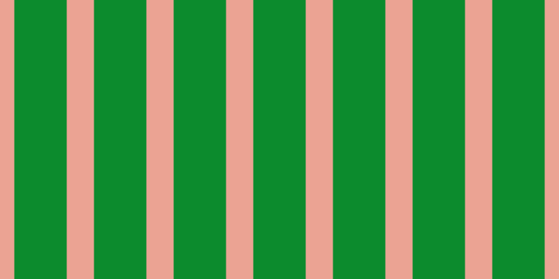 #0c8b2d, #eba393 vertical lines, thirty-nine pixels wide, seventy-five pixels apart