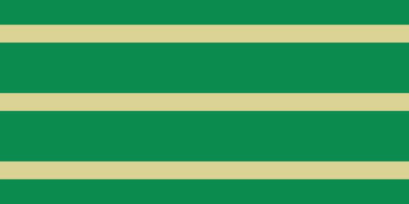 #0c8b4e, #dbd393 horizontal lines, thirty-five pixels wide, ninety-nine pixels apart