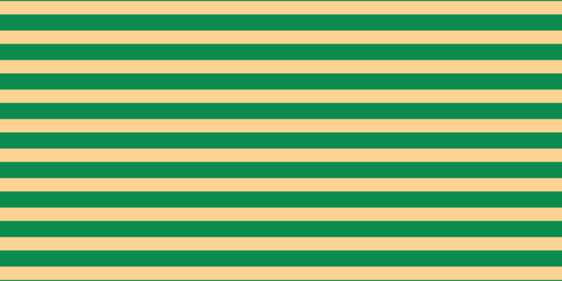 #0c8b4e, #fcd393 horizontal lines, nineteen pixels wide, twenty-three pixels apart