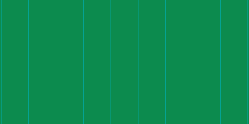 #0c8b4e, #04a393 vertical lines, two pixels wide, eighty-six pixels apart