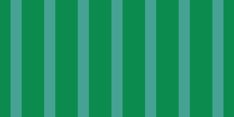 #0c8b4e, #46a393 vertical lines, thirty-eight pixels wide, seventy-seven pixels apart