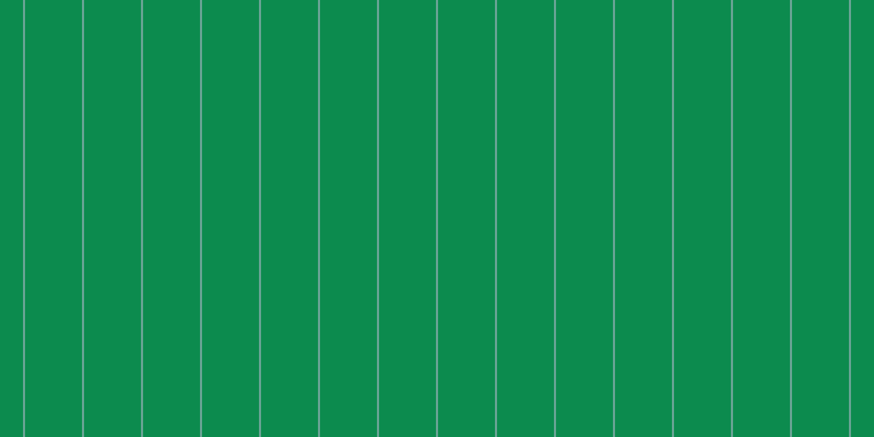 #0c8b4e, #67a393 vertical lines, two pixels wide, fifty-two pixels apart