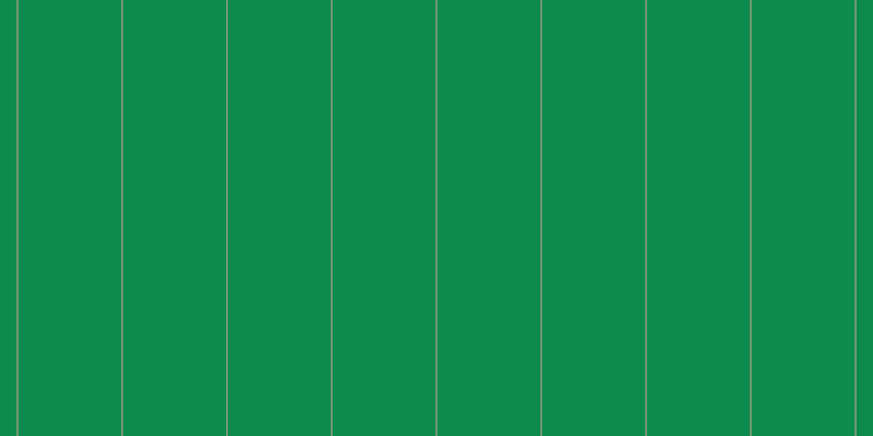 #0c8b4e, #caa393 vertical lines, one pixels wide, ninety-five pixels apart