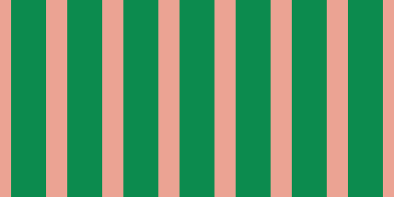 #0c8b4e, #eba393 vertical lines, forty-three pixels wide, seventy-one pixels apart