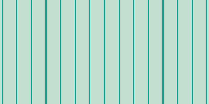 #0c8b4e (25%), #04a393 vertical lines, four pixels wide, fifty-two pixels apart