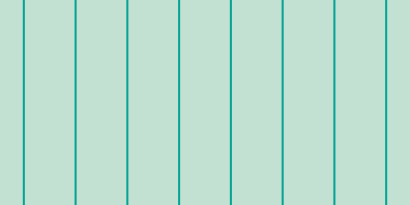 #0c8b4e (25%), #04a393 vertical lines, four pixels wide, ninety-seven pixels apart