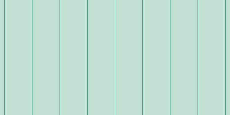 #0c8b4e (25%), #46a393 vertical lines, two pixels wide, ninety-four pixels apart