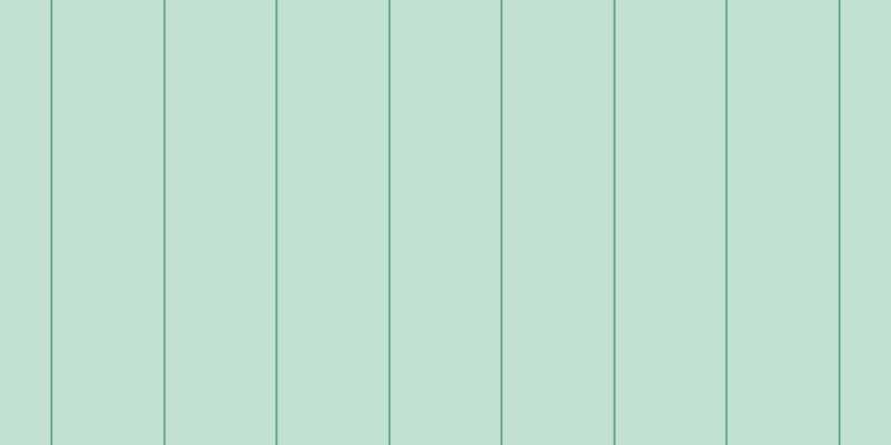 #0c8b4e (25%), #67a393 vertical lines, two pixels wide, ninety-nine pixels apart