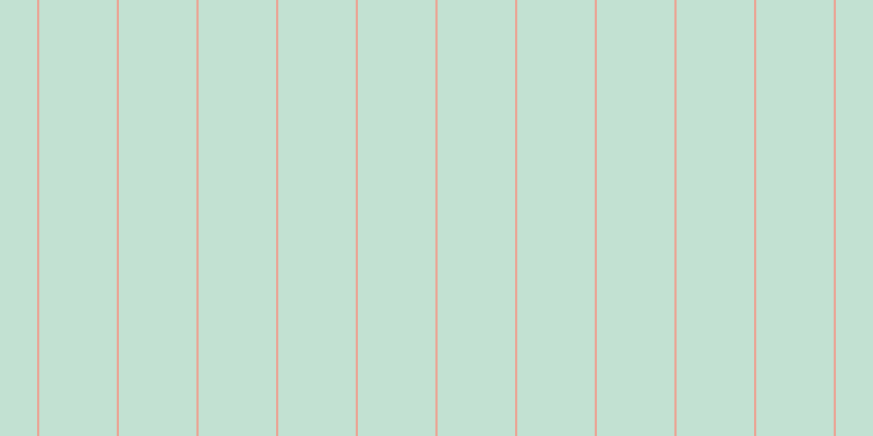 #0c8b4e (25%), #eba393 vertical lines, two pixels wide, seventy-one pixels apart