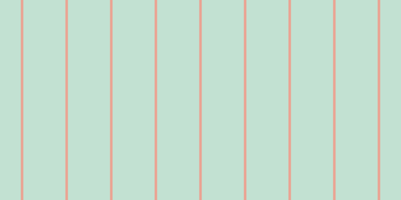 #0c8b4e (25%), #eba393 vertical lines, five pixels wide, eighty-four pixels apart