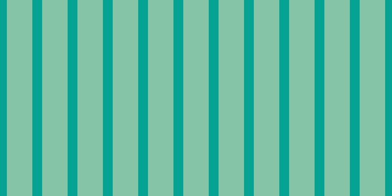 #0c8b4e (50%), #04a393 vertical lines, twenty pixels wide, fifty-two pixels apart