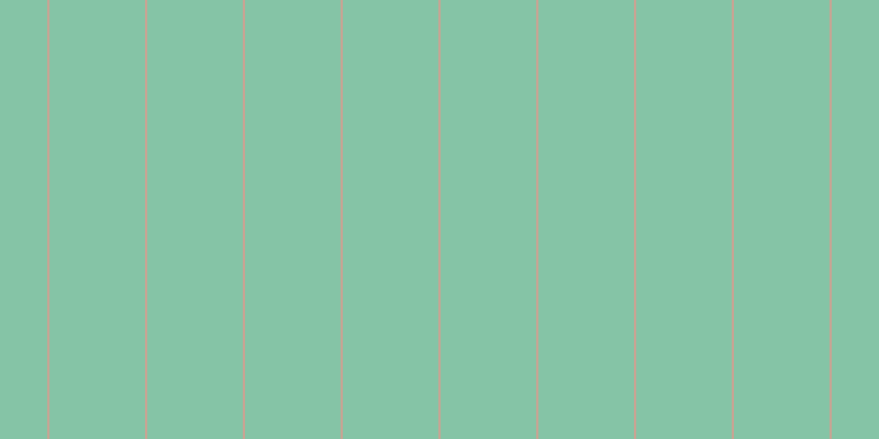 #0c8b4e (50%), #caa393 vertical lines, two pixels wide, eighty-seven pixels apart