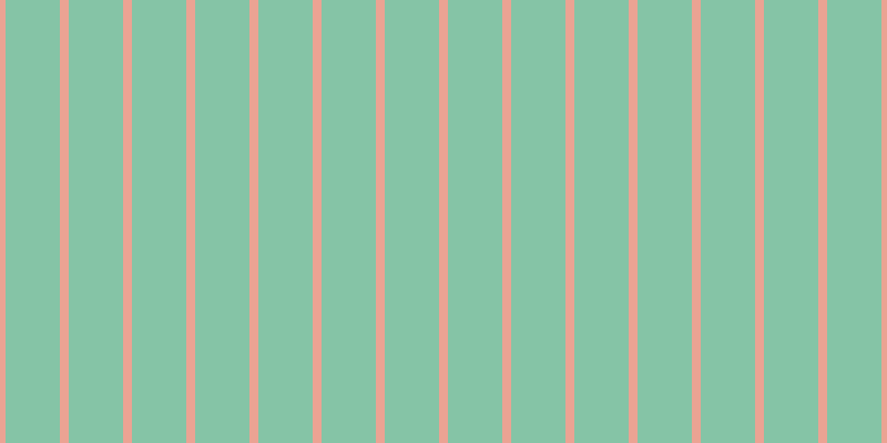 #0c8b4e (50%), #eba393 vertical lines, eight pixels wide, forty-nine pixels apart