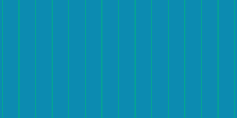 #0c8bb1, #04a393 vertical lines, four pixels wide, fifty-two pixels apart