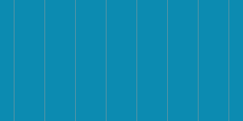 #0c8bb1, #caa393 vertical lines, one pixels wide, one hundred pixels apart