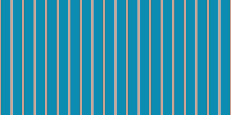 #0c8bb1, #caa393 vertical lines, eight pixels wide, thirty-two pixels apart