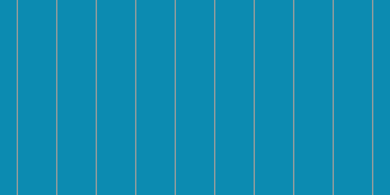 #0c8bb1, #caa393 vertical lines, two pixels wide, seventy-nine pixels apart