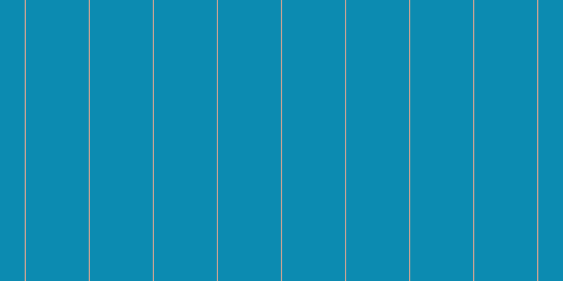 #0c8bb1, #caa393 vertical lines, two pixels wide, eighty-nine pixels apart