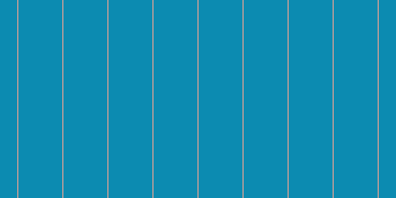#0c8bb1, #eba393 vertical lines, two pixels wide, eighty-nine pixels apart