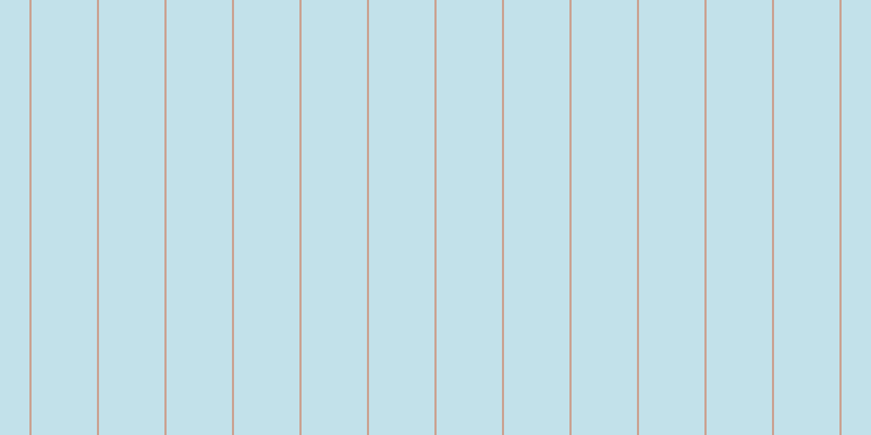 #0c8bb1 (25%), #caa393 vertical lines, two pixels wide, sixty pixels apart