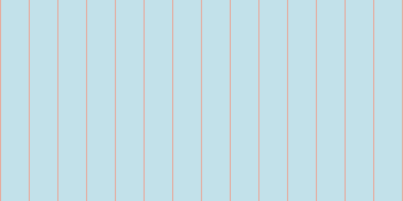 #0c8bb1 (25%), #eba393 vertical lines, two pixels wide, fifty-five pixels apart