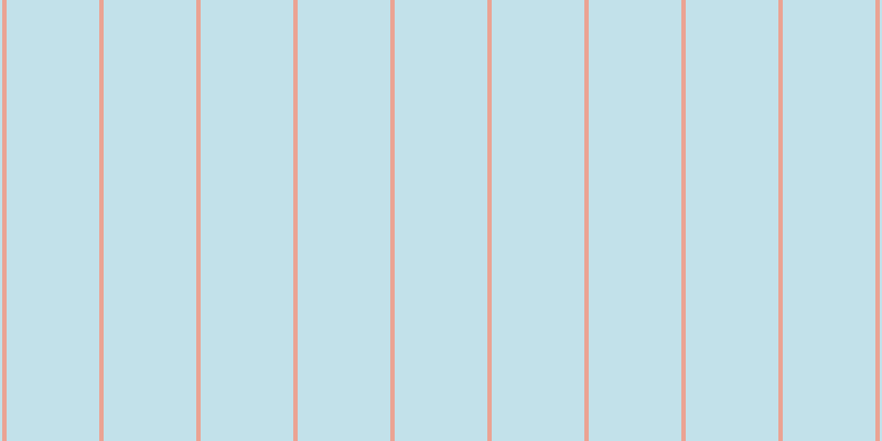 #0c8bb1 (25%), #eba393 vertical lines, four pixels wide, eighty-four pixels apart