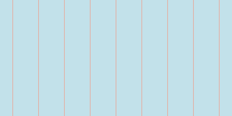 #0c8bb1 (25%), #eba393 vertical lines, two pixels wide, eighty-seven pixels apart
