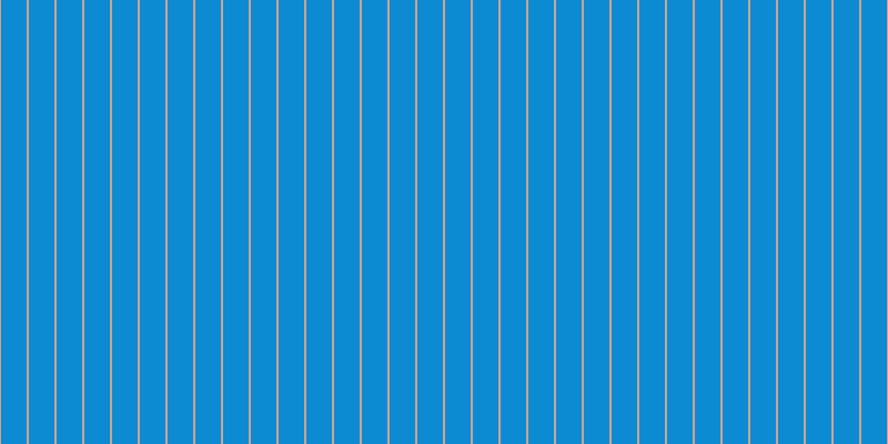 #0c8bd2, #caa393 vertical lines, two pixels wide, twenty-three pixels apart