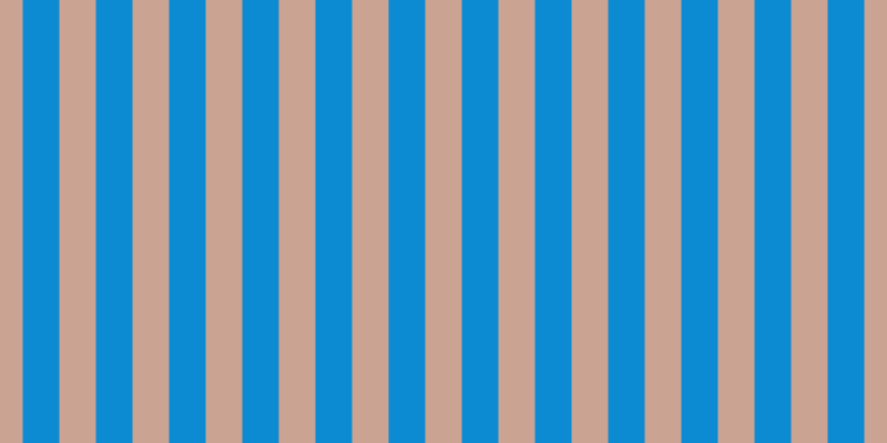 #0c8bd2, #caa393 vertical lines, thirty-three pixels wide, thirty-three pixels apart