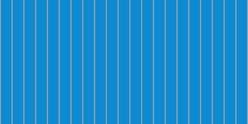 #0c8bd2, #caa393 vertical lines, three pixels wide, thirty-five pixels apart