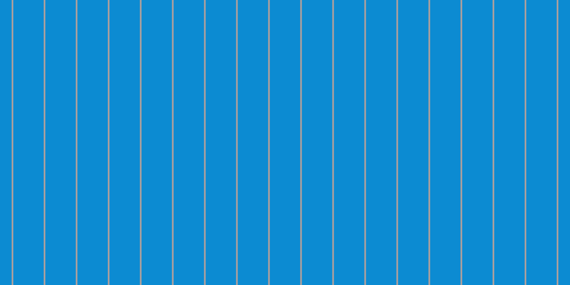 #0c8bd2, #caa393 vertical lines, two pixels wide, forty-three pixels apart