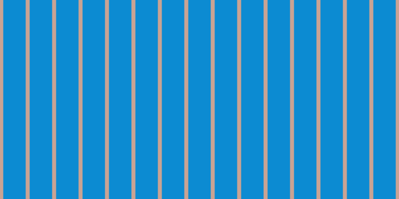 #0c8bd2, #caa393 vertical lines, eight pixels wide, forty-five pixels apart