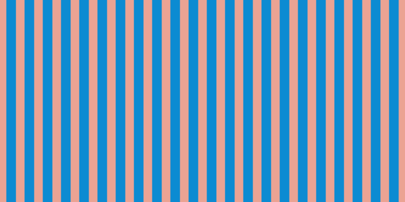 #0c8bd2, #eba393 vertical lines, seventeen pixels wide, nineteen pixels apart