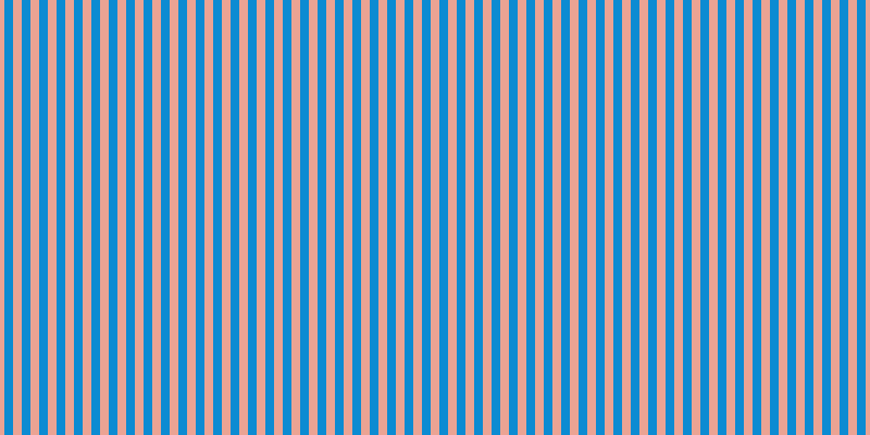 #0c8bd2, #eba393 vertical lines, eight pixels wide, eight pixels apart