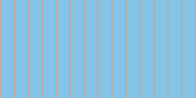 #0c8bd2 (50%), #caa393 vertical lines, five pixels wide, fifty-two pixels apart