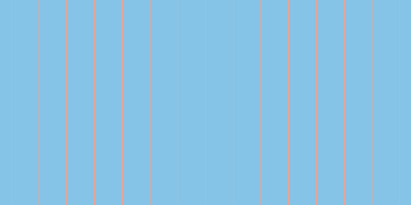 #0c8bd2 (50%), #eba393 vertical lines, two pixels wide, fifty-two pixels apart