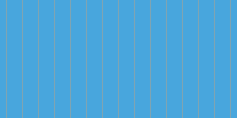 #0c8bd2 (75%), #a9a393 vertical lines, two pixels wide, fifty-two pixels apart
