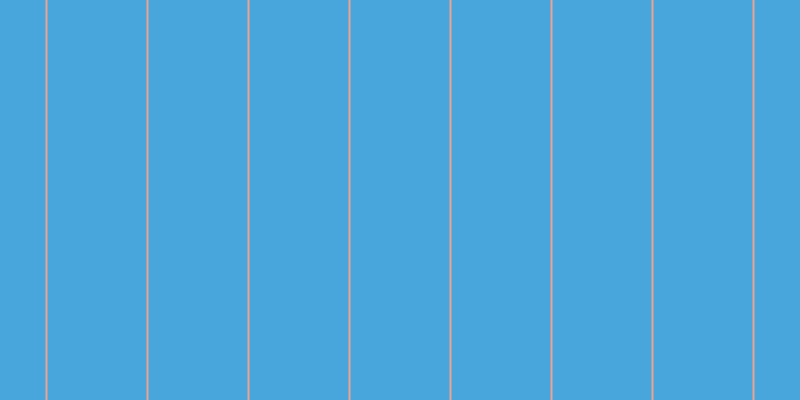 #0c8bd2 (75%), #eba393 vertical lines, two pixels wide, ninety-nine pixels apart