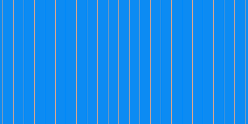 #0c8bf3, #caa393 vertical lines, two pixels wide, thirty-two pixels apart