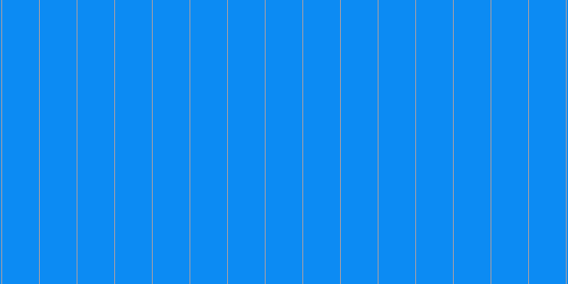 #0c8bf3, #caa393 vertical lines, one pixels wide, fifty-two pixels apart