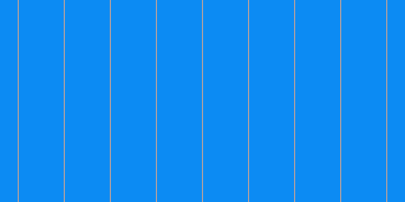 #0c8bf3, #caa393 vertical lines, two pixels wide, eighty-nine pixels apart