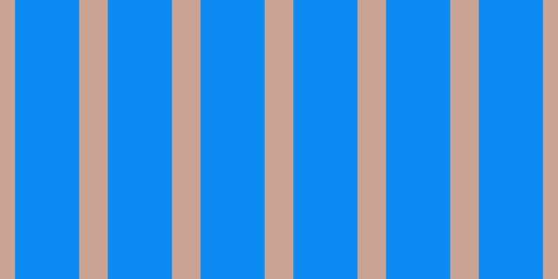 #0c8bf3, #caa393 vertical lines, forty-one pixels wide, ninety-two pixels apart
