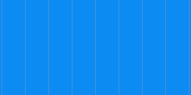 #0c8bf3, #caa393 vertical lines, one pixels wide, ninety-seven pixels apart